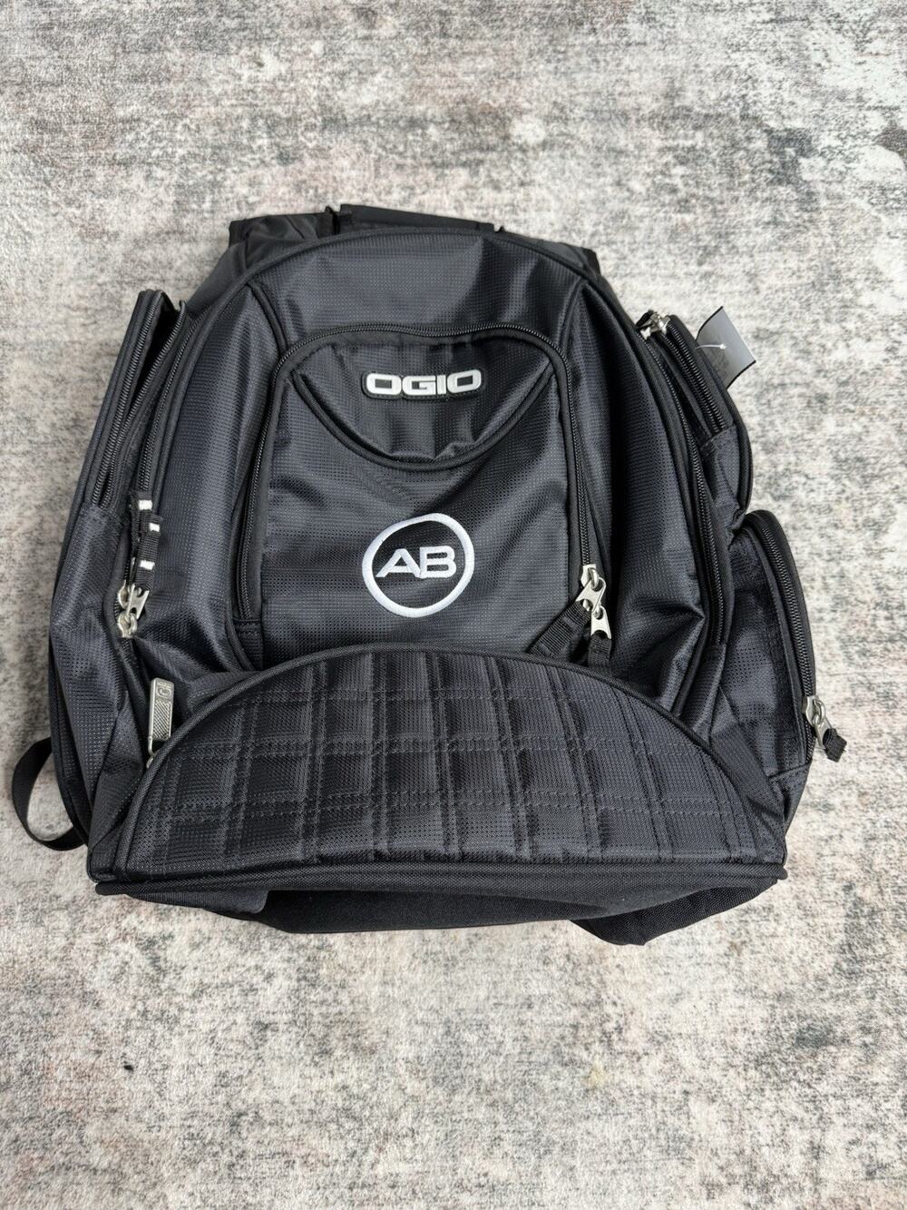 OGIO Metro Computer Laptop Backpack, Black AB Embroidery NWOT